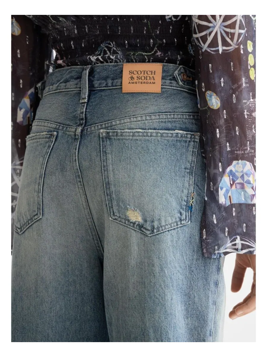 Женские джинсы свободного кроя The Deep Loose SCOTCH & SODA, Against The Grain — изображение 3 из 3