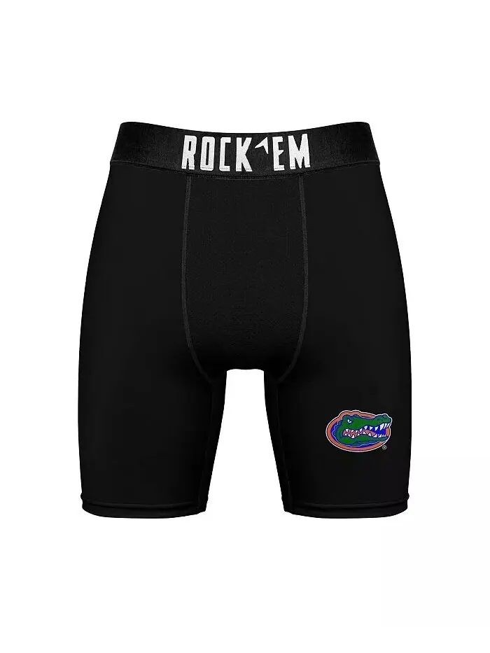 Мужские носки Florida Gators Primary Crew, боксеры, трусы, комбинированный набор Rock 'Em — изображение 2 из 3