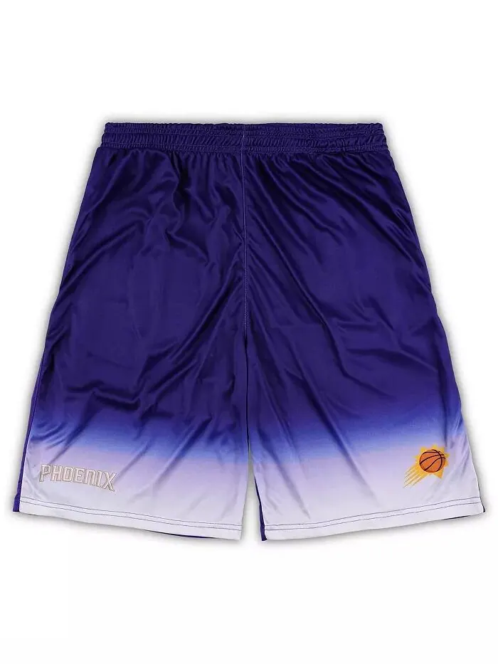 Мужские фиолетовые шорты Phoenix Suns Big and Tall Fadeaway Fanatics — изображение 1 из 1