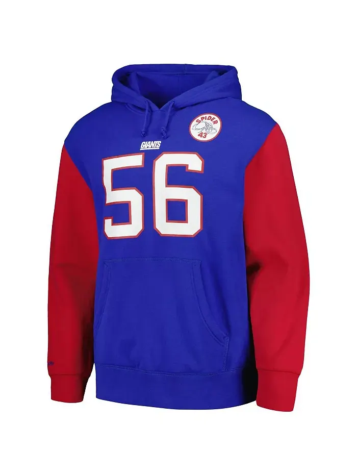 Мужская толстовка с капюшоном Lawrence Taylor с именем и номером игрока New York Giants (на пенсии) — изображение 3 из 3