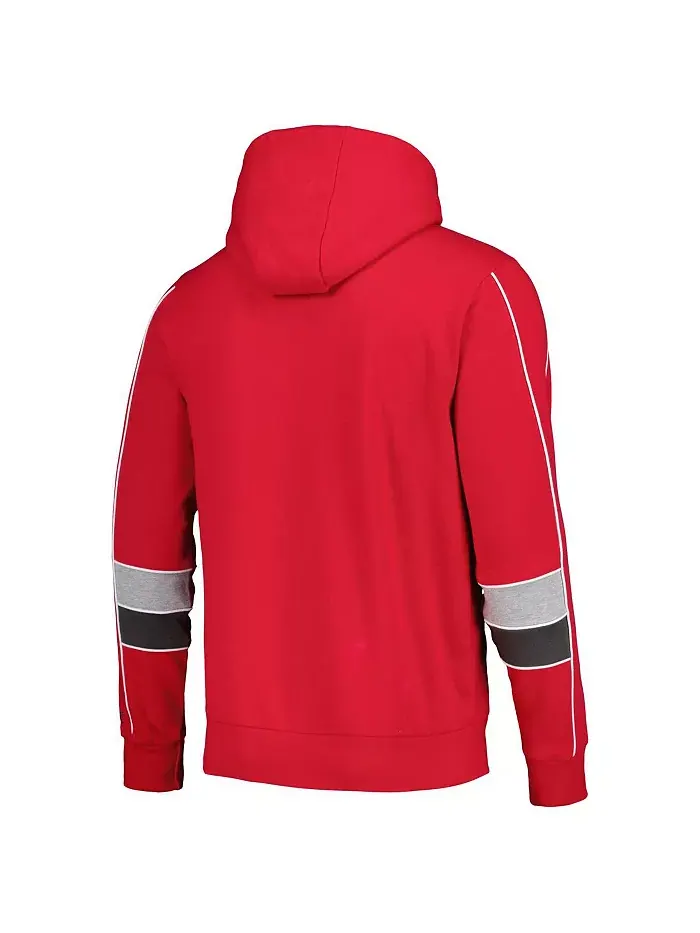 Мужская красная толстовка с капюшоном Captain Tampa Bay Buccaneers Starter — изображение 2 из 3