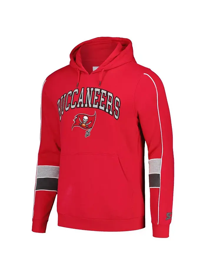Мужская красная толстовка с капюшоном Captain Tampa Bay Buccaneers Starter — изображение 3 из 3