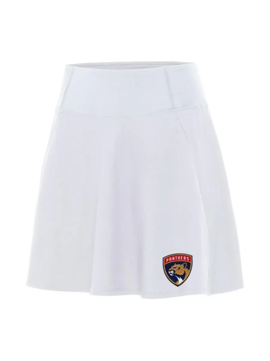 Antigua Женская белая юбка-шорты Florida Panthers Chip Skort — изображение 1 из 1, белый
