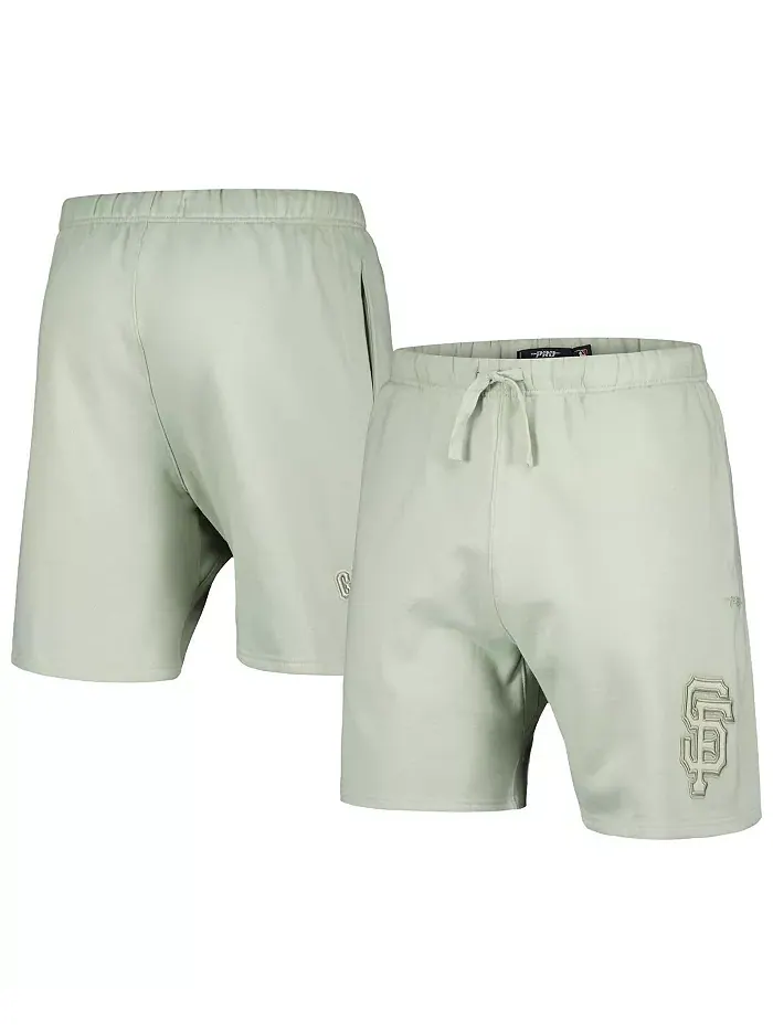 Мужские светло-зеленые флисовые шорты San Francisco Giants Neutral Pro Standard