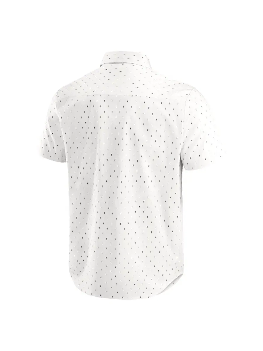Мужская рубашка с принтом Baltimore Orioles, модель Printed Button-Down Shirt Darius Rucker — изображение 3 из 4, бежевый