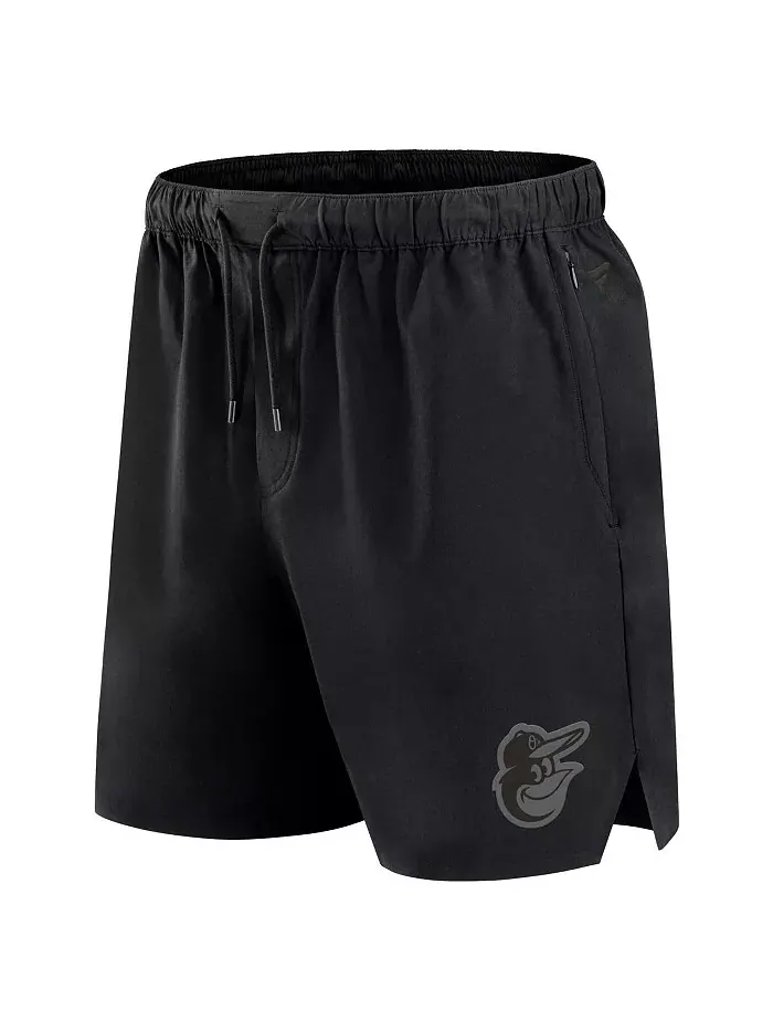 Мужские черные шорты Baltimore Orioles Front Office с плетеным узором Fanatics Signature — изображение 3 из 3