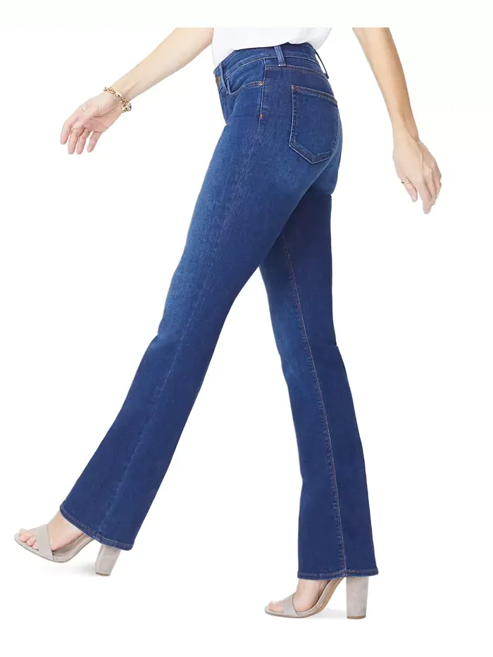 Брюки джинсовые Barbara Bootcut с высокой посадкой и эффектом контроля живота NYDJ — изображение 2 из 7