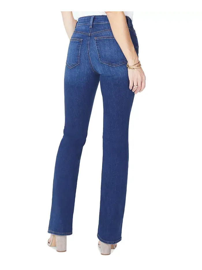 Брюки джинсовые Barbara Bootcut с высокой посадкой и эффектом контроля живота NYDJ — изображение 4 из 7