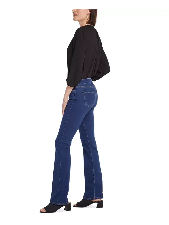 Брюки джинсовые Barbara Bootcut с высокой посадкой и эффектом контроля живота NYDJ — изображение 5 из 7