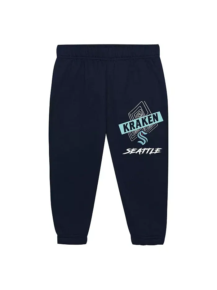 Детский комплект из флисовой толстовки и брюк Seattle Kraken с оверсайз кроем Two-Piece Oversized — изображение 4 из 5