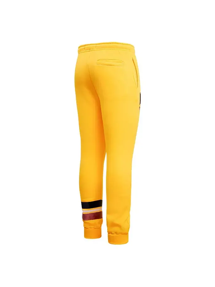 Мужские желтые спортивные брюки Looney Tunes Taz в стиле varsity Freeze Max — изображение 2 из 4