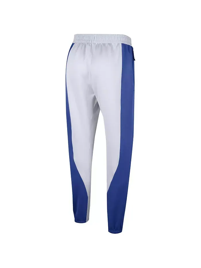 Мужские брюки Philadelphia 76ers 2023/24 Authentic Showtime, королевский синий и белый Nike — изображение 2 из 3