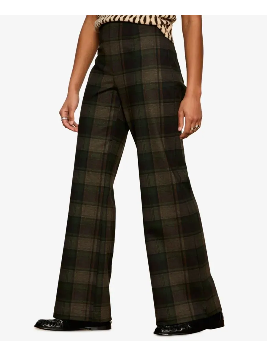 Широкие брюки с эластичным поясом Sanctuary, Kalamata Plaid — изображение 3 из 5