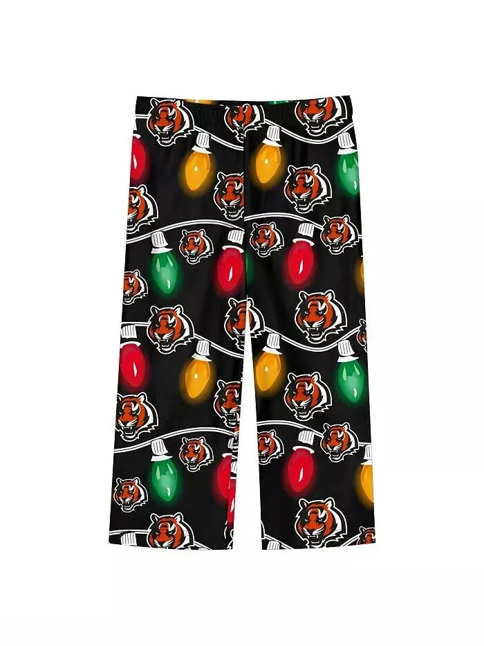Дошкольный комплект из двух частей Cincinnati Bengals с гирляндой и длинными рукавами Outerstuff — изображение 2 из 3