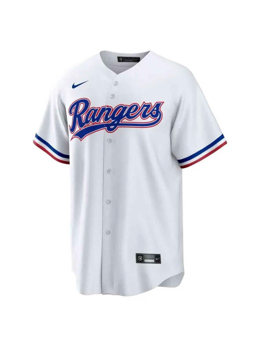 Бейсбольная джерси Nike Josh Jung White Texas Rangers Replica Player — изображение 2 из 3, белый