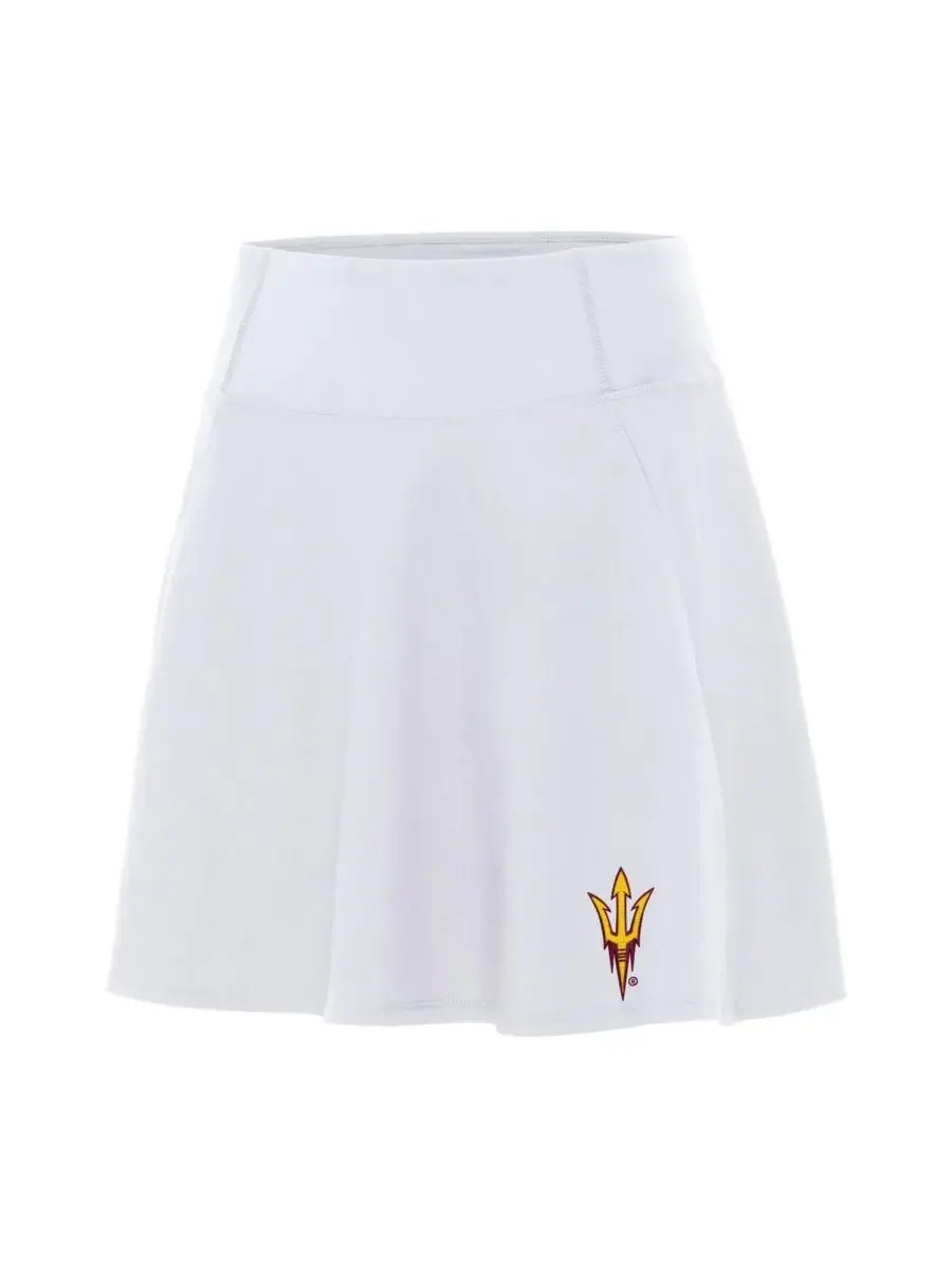 Antigua Женская белая юбка-шорты Arizona State Sun Devils Chip Skort — изображение 1 из 1, белый