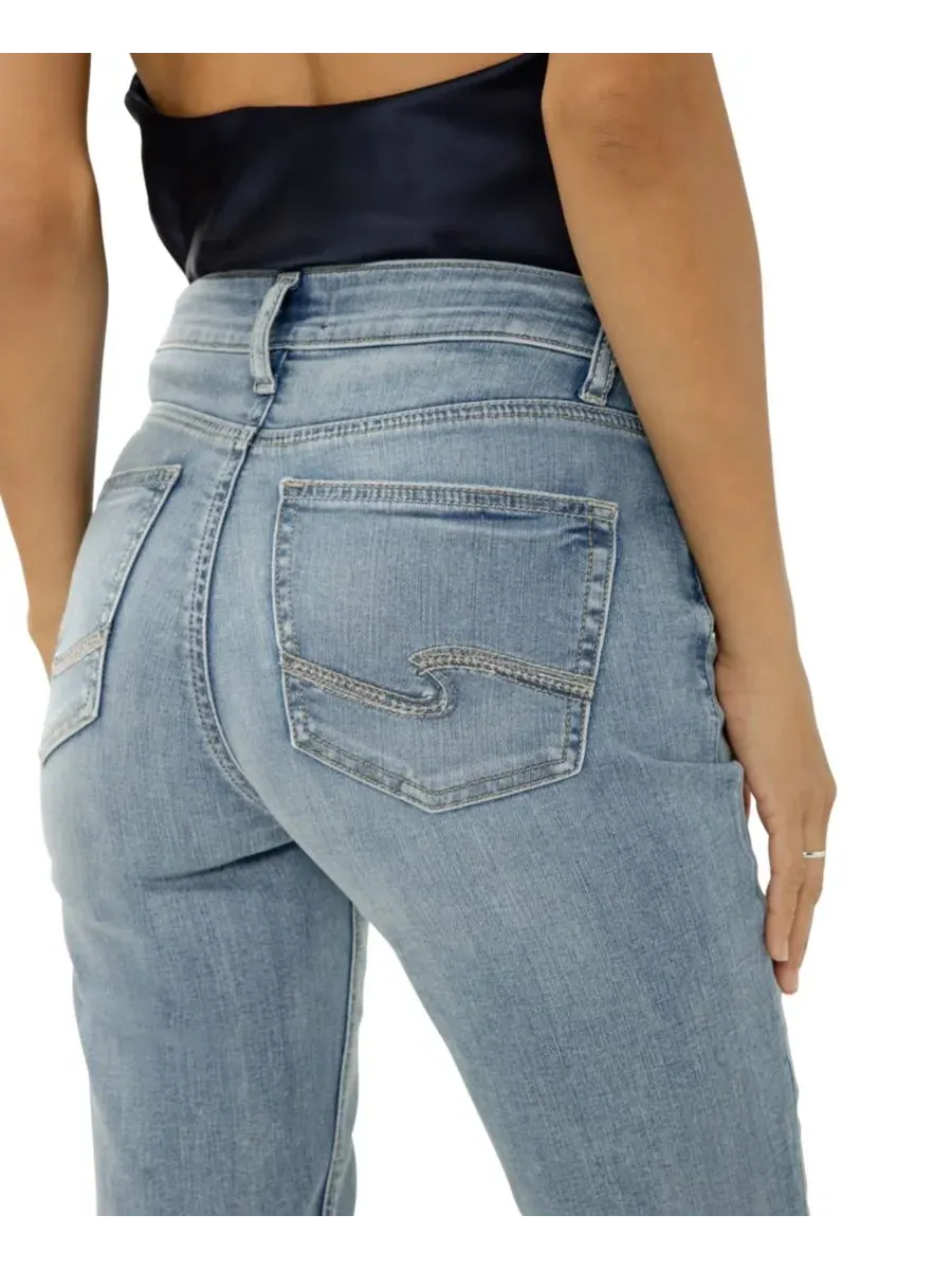 Женские джинсы-капри Avery High-Rise Luxe Stretch Silver Jeans Co., Orlando — изображение 4 из 5