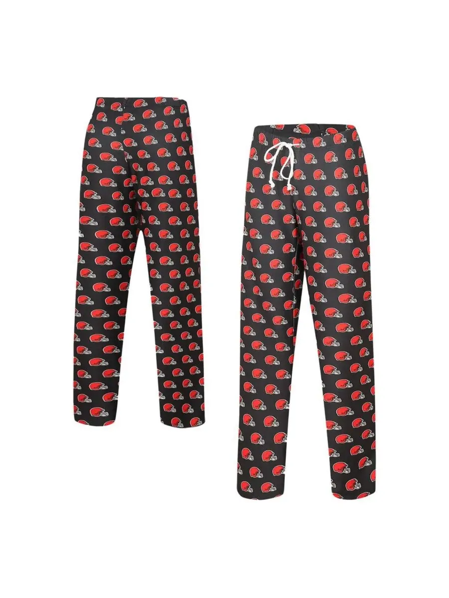 Concepts Sport Женские коричневые пижамные штаны с принтом Cleveland Browns — изображение 1 из 3, коричневый