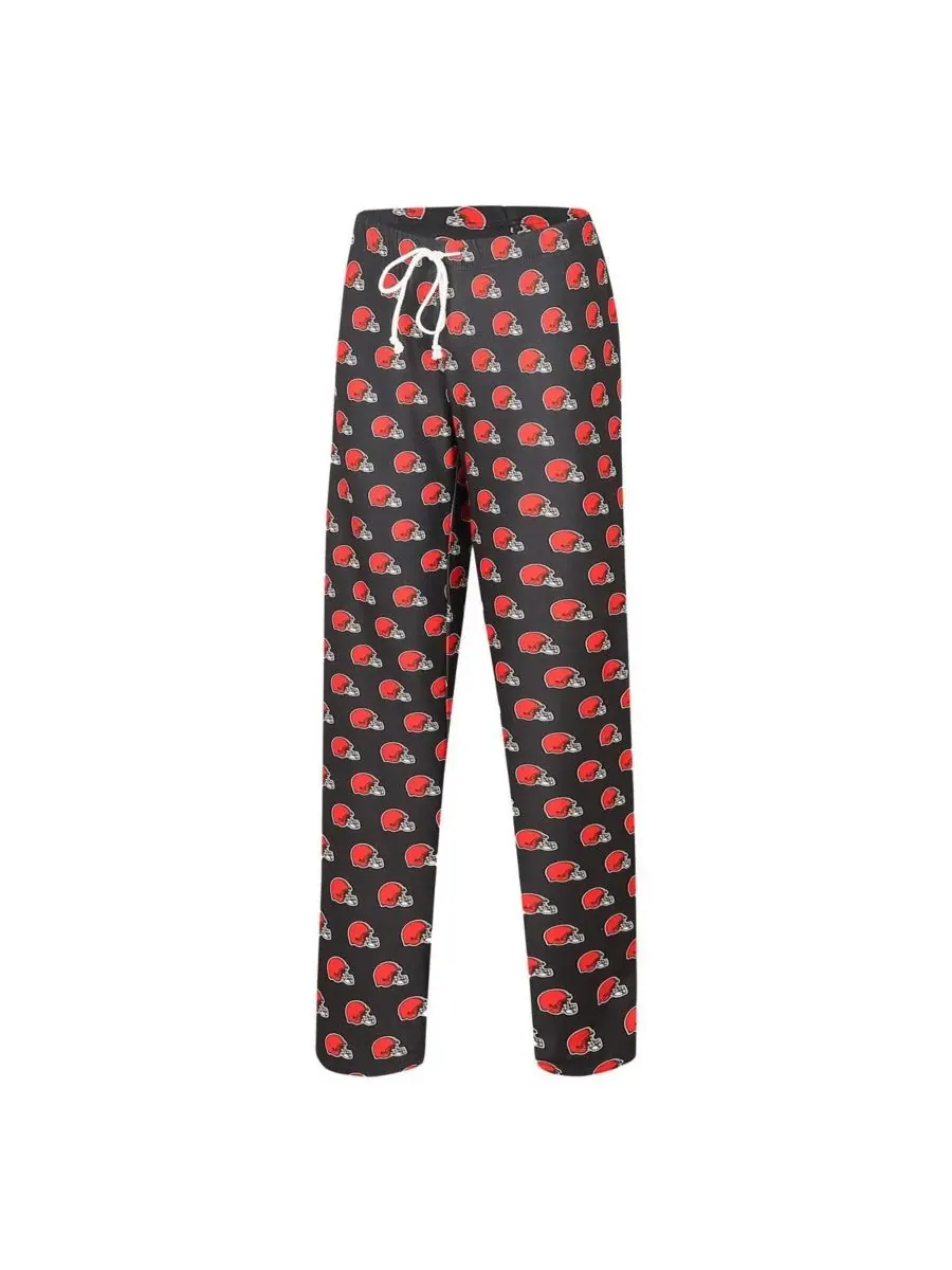 Concepts Sport Женские коричневые пижамные штаны с принтом Cleveland Browns — изображение 2 из 3, коричневый