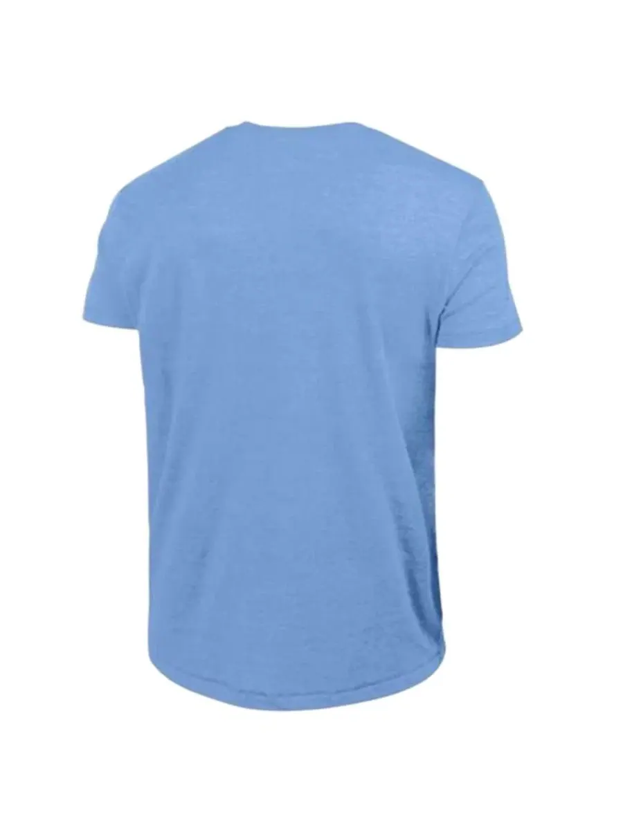 Футболка с винтажным принтом Carolina Blue North Carolina Tar Heels Vintage Triumph Tri-Blend — изображение 3 из 3, синий