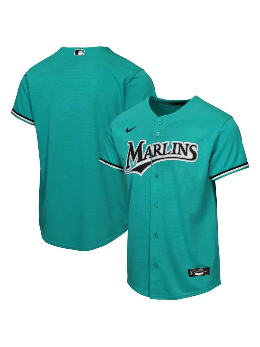 Детская футболка Nike Miami Marlins Alternate Replica Jersey