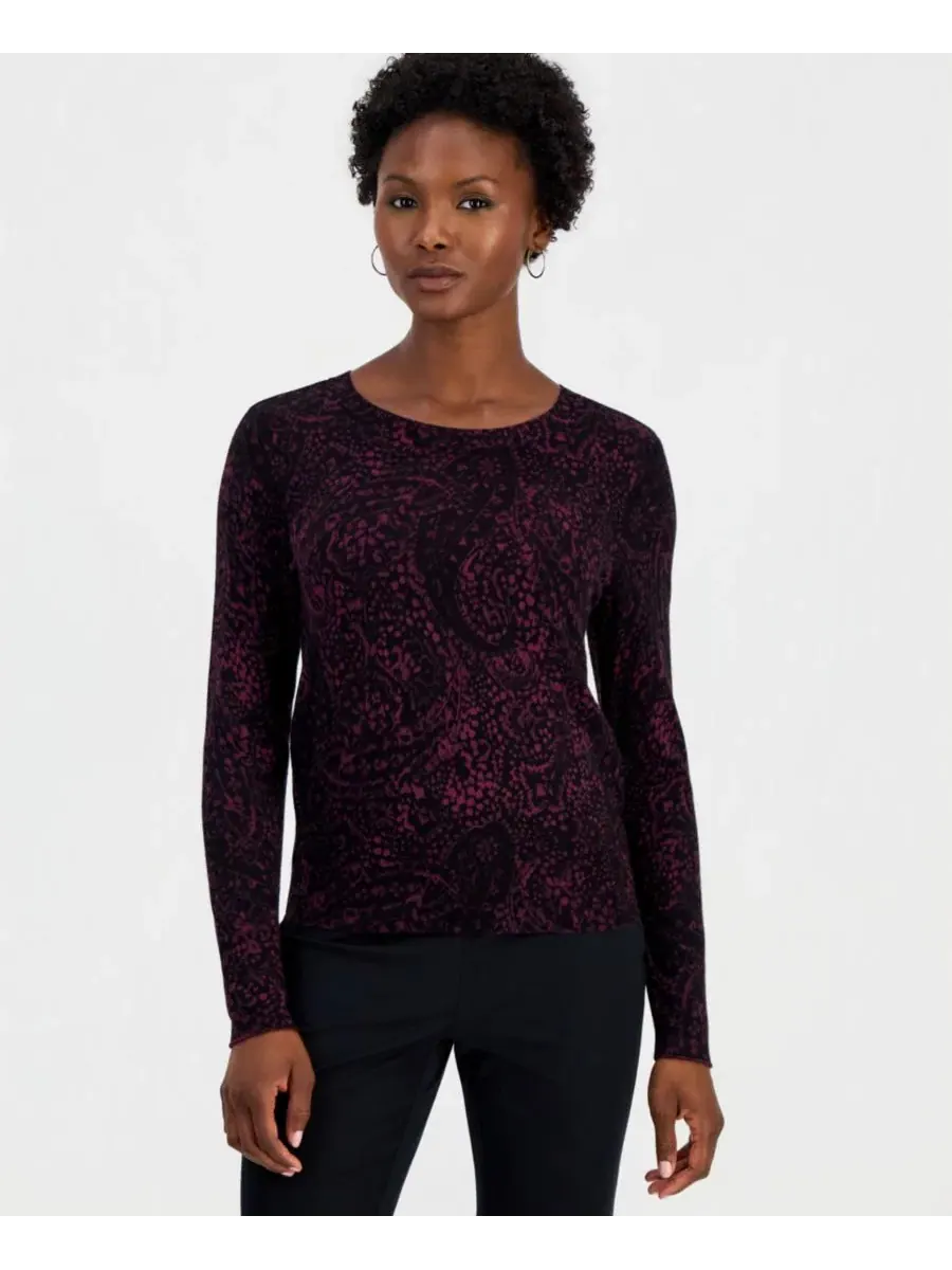 Свитер с длинным рукавом Paisley I.N.C. International Concepts, F Paisley B