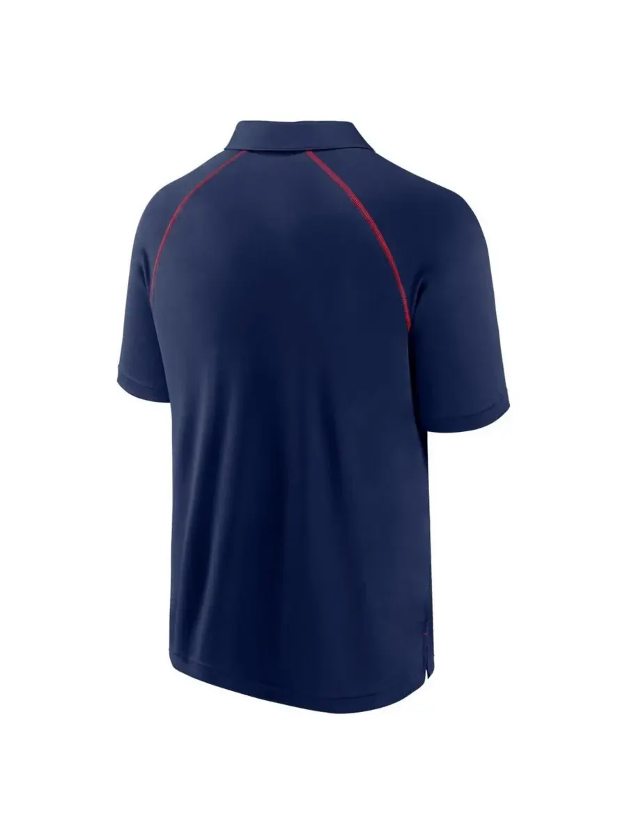 Fanatics Мужская темно-синяя рубашка-поло Boston Red Sox Strong Alone с рукавами реглан — изображение 2 из 3, темно-синий