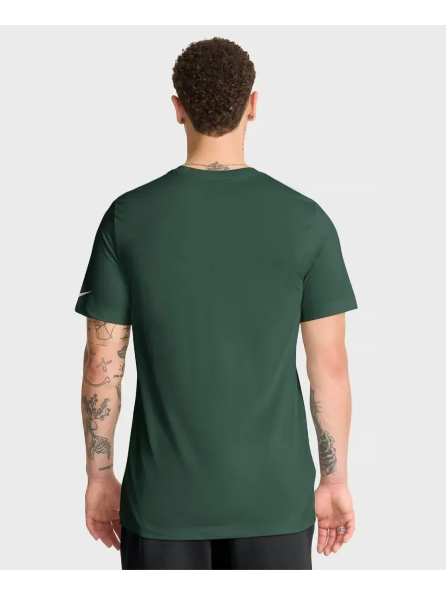 Футболка с длинным рукавом с принтом Legend Icon Dri-FIT Nike — изображение 2 из 4, зеленый