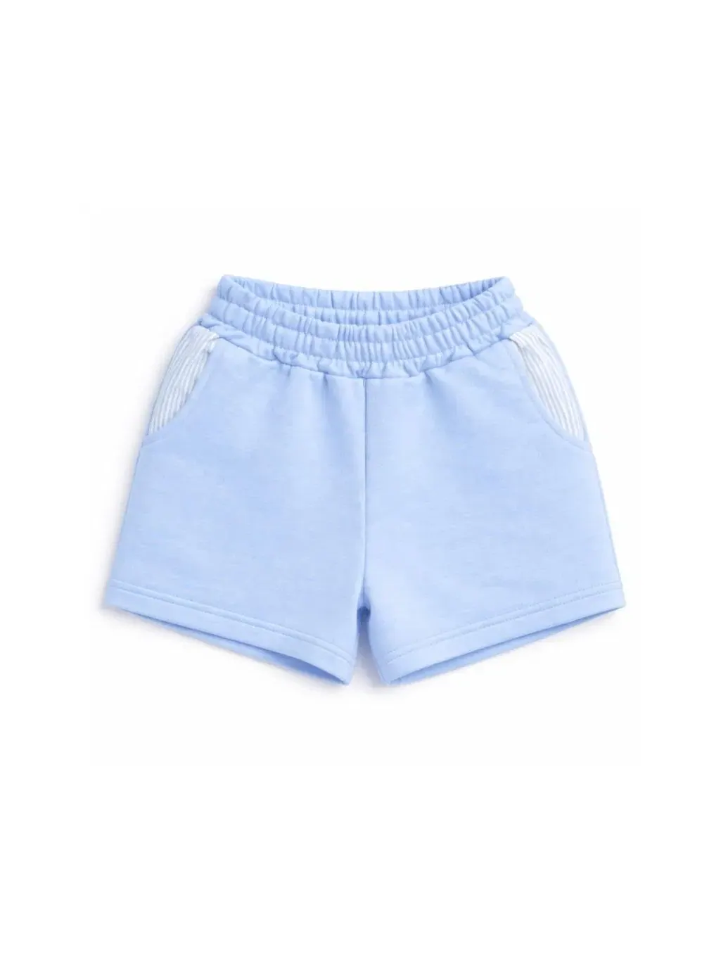 Шорты хлопковые с эластичным поясом Seersucker Pocket Shorts Bits & Bows