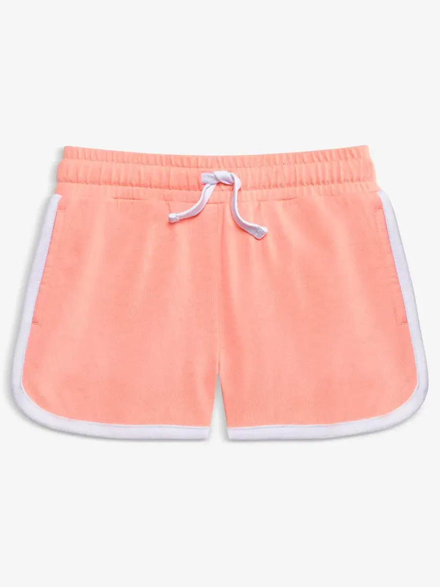 Шорты с эластичным поясом и контрастной отделкой Epic Threads, Lt Blush — изображение 1 из 3