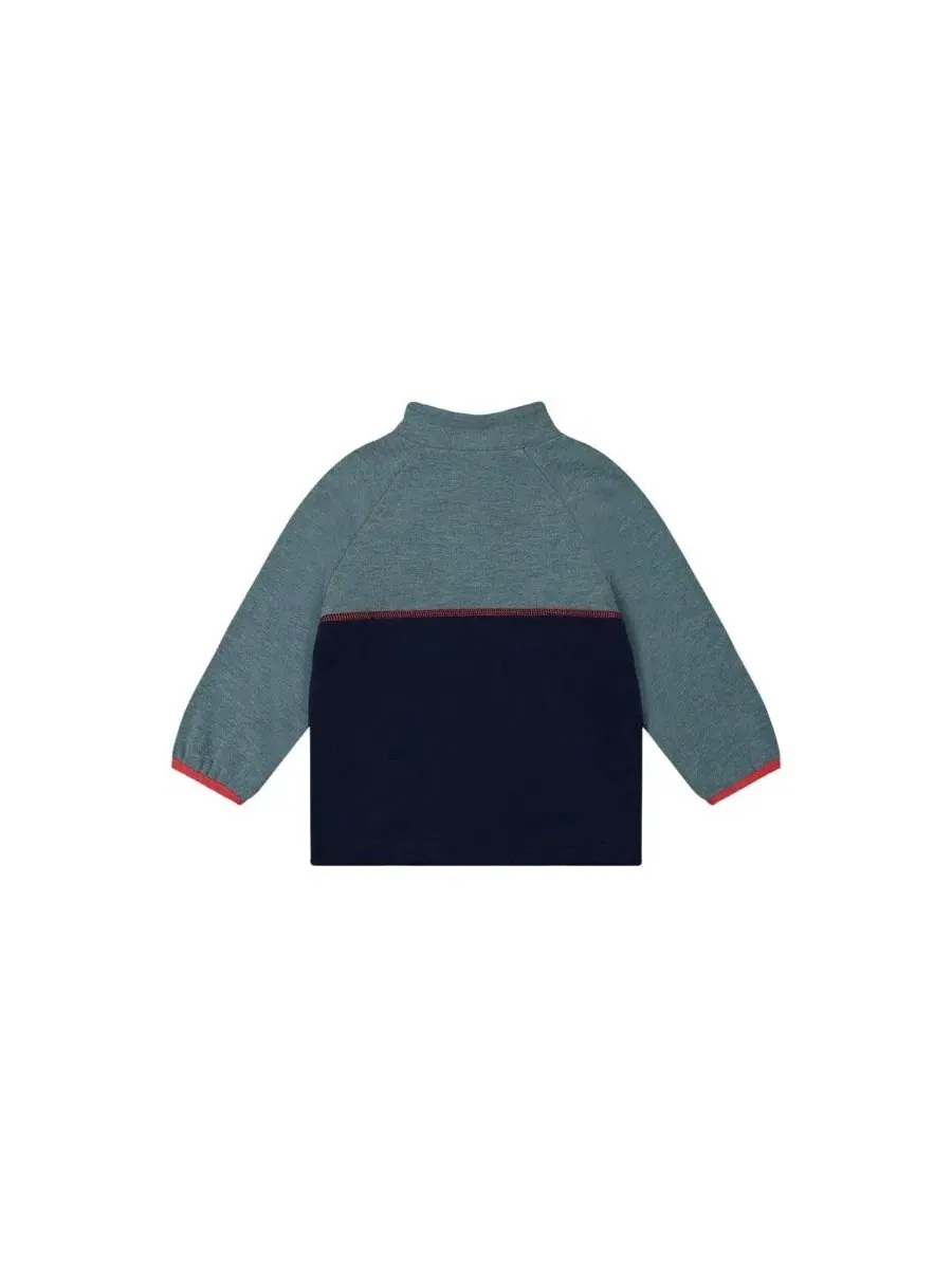 Водолазка с замком на молнии Nordic Buddies Deux par Deux, Pale Turquoise — изображение 6 из 6