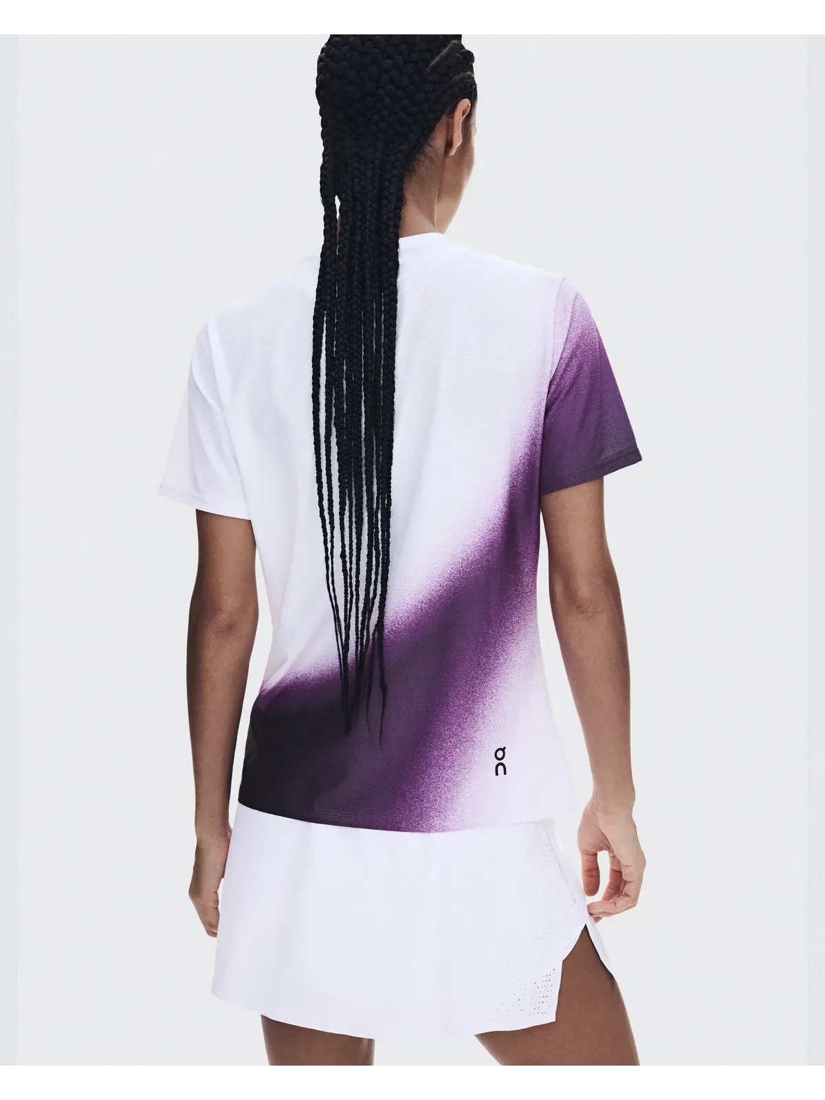 Женская футболка для тенниса с принтом Court-T Swing On — изображение 6 из 9, белый