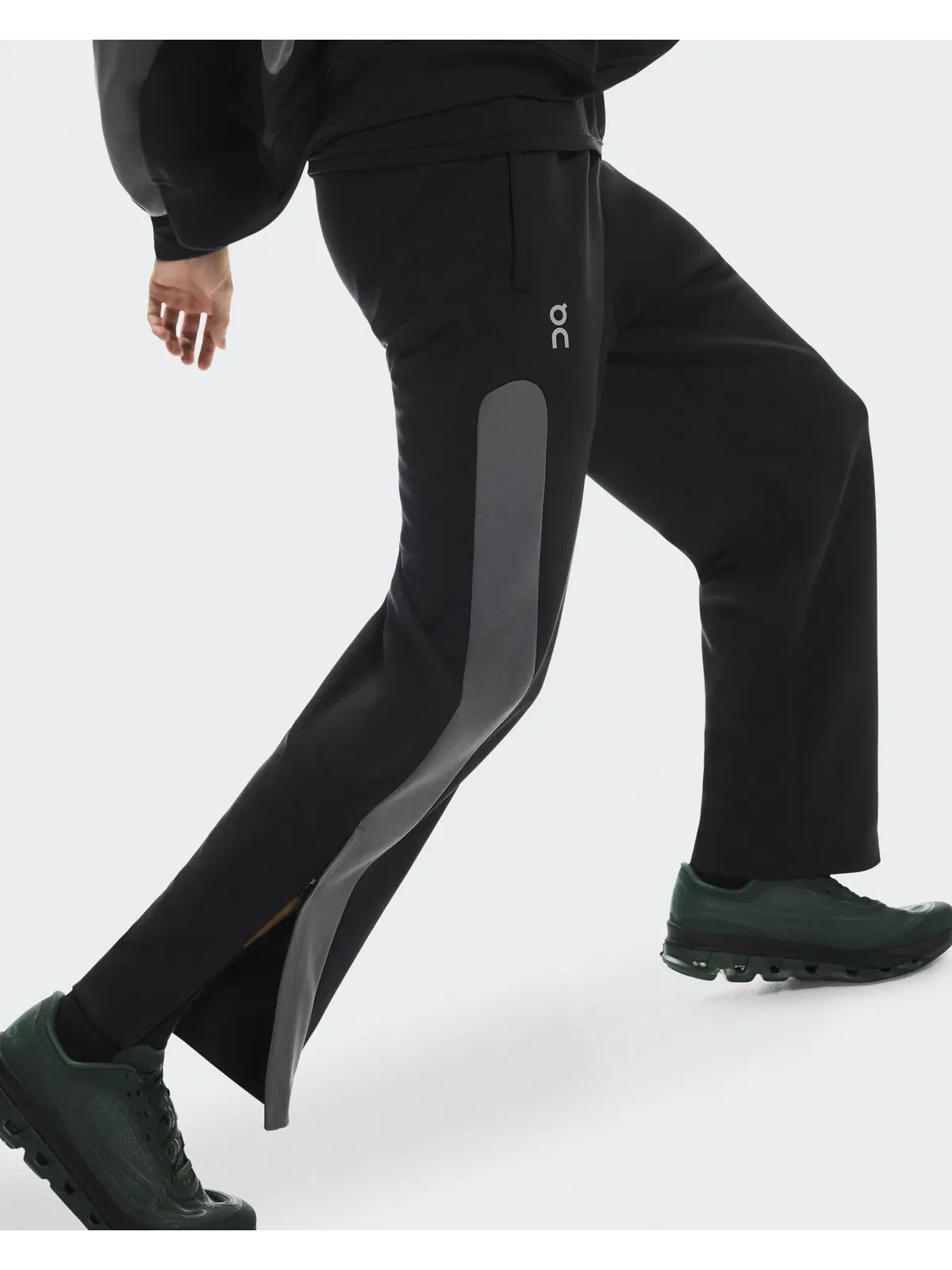Мужские спортивные брюки с эластичным поясом Track Pants IKON On — изображение 4 из 10, черный