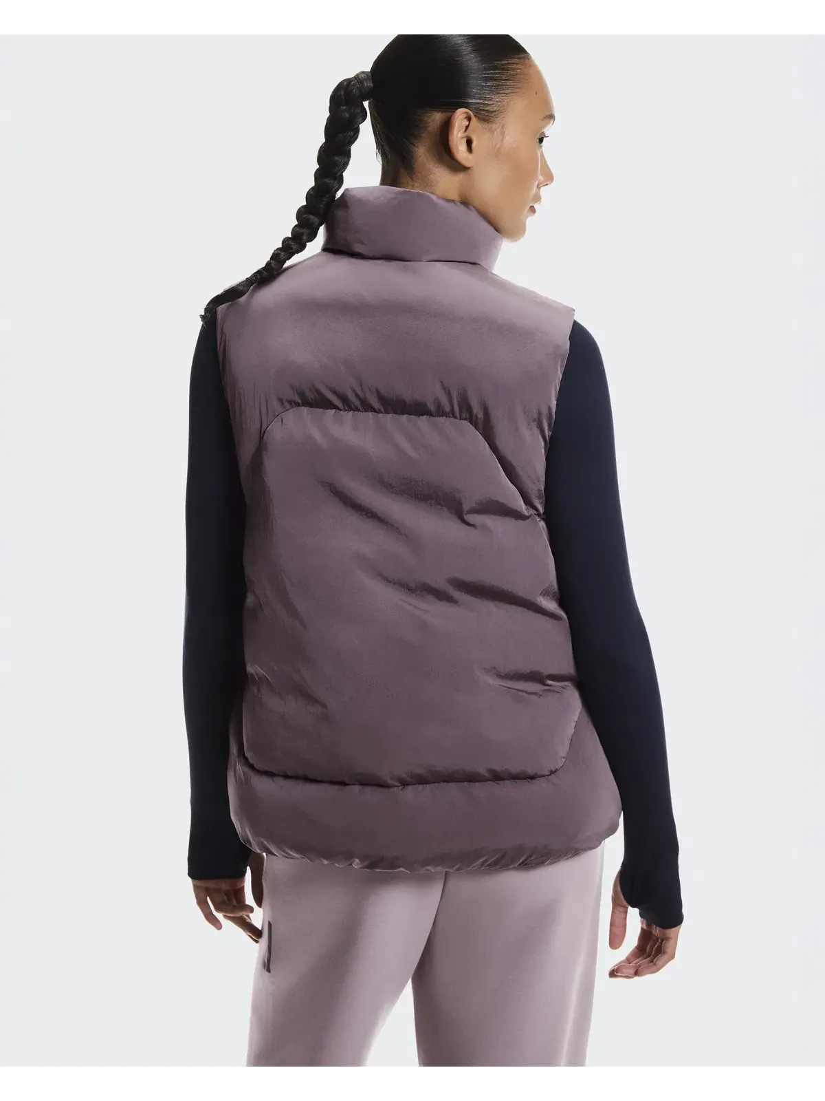 Женский жилет утепленный с карманами All-Day Puffer Vest On — изображение 5 из 10, гоби