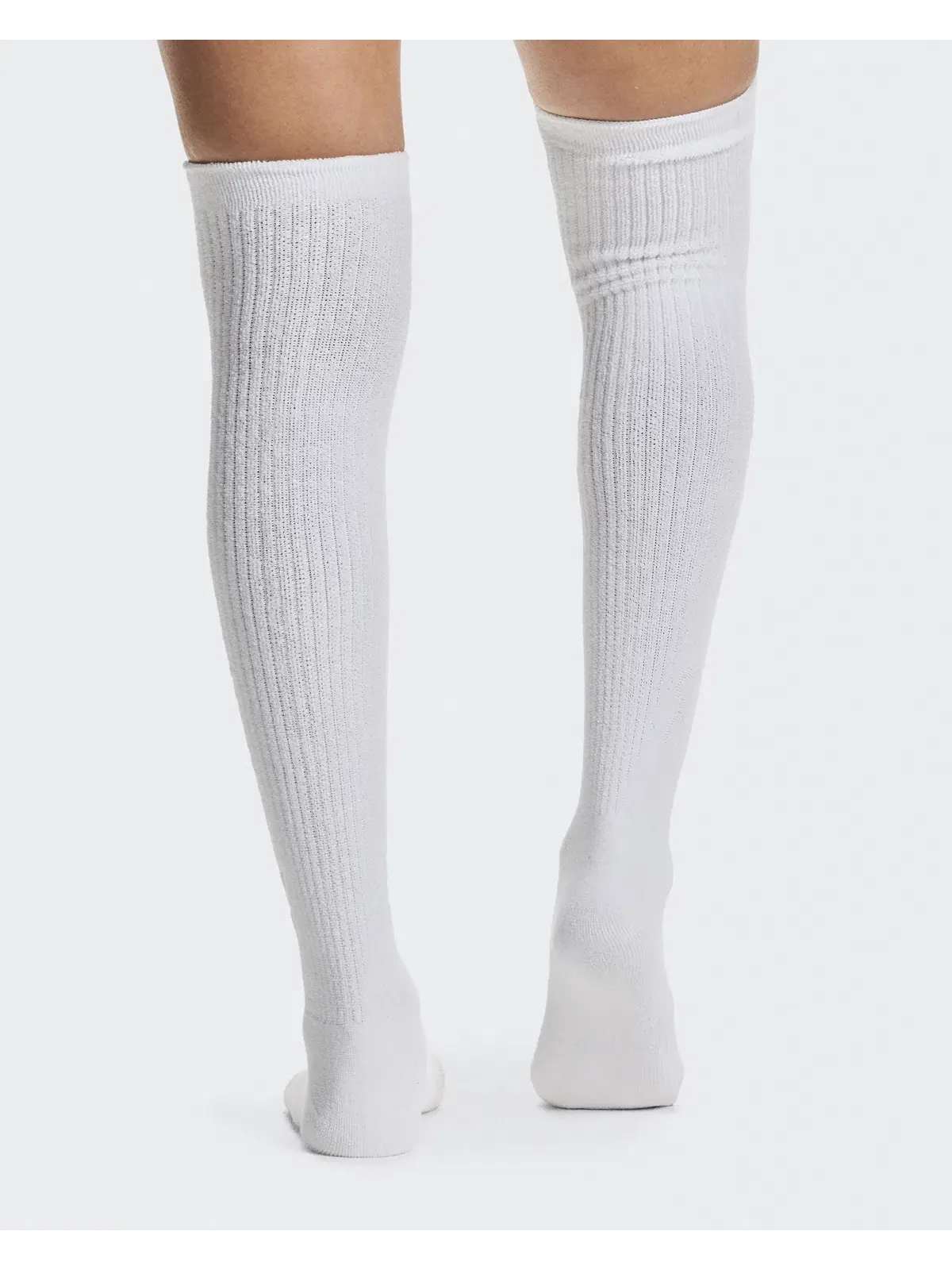 Высокие носки с поддержкой свода стопы Terry Sock Knee High On — изображение 4 из 5, белый