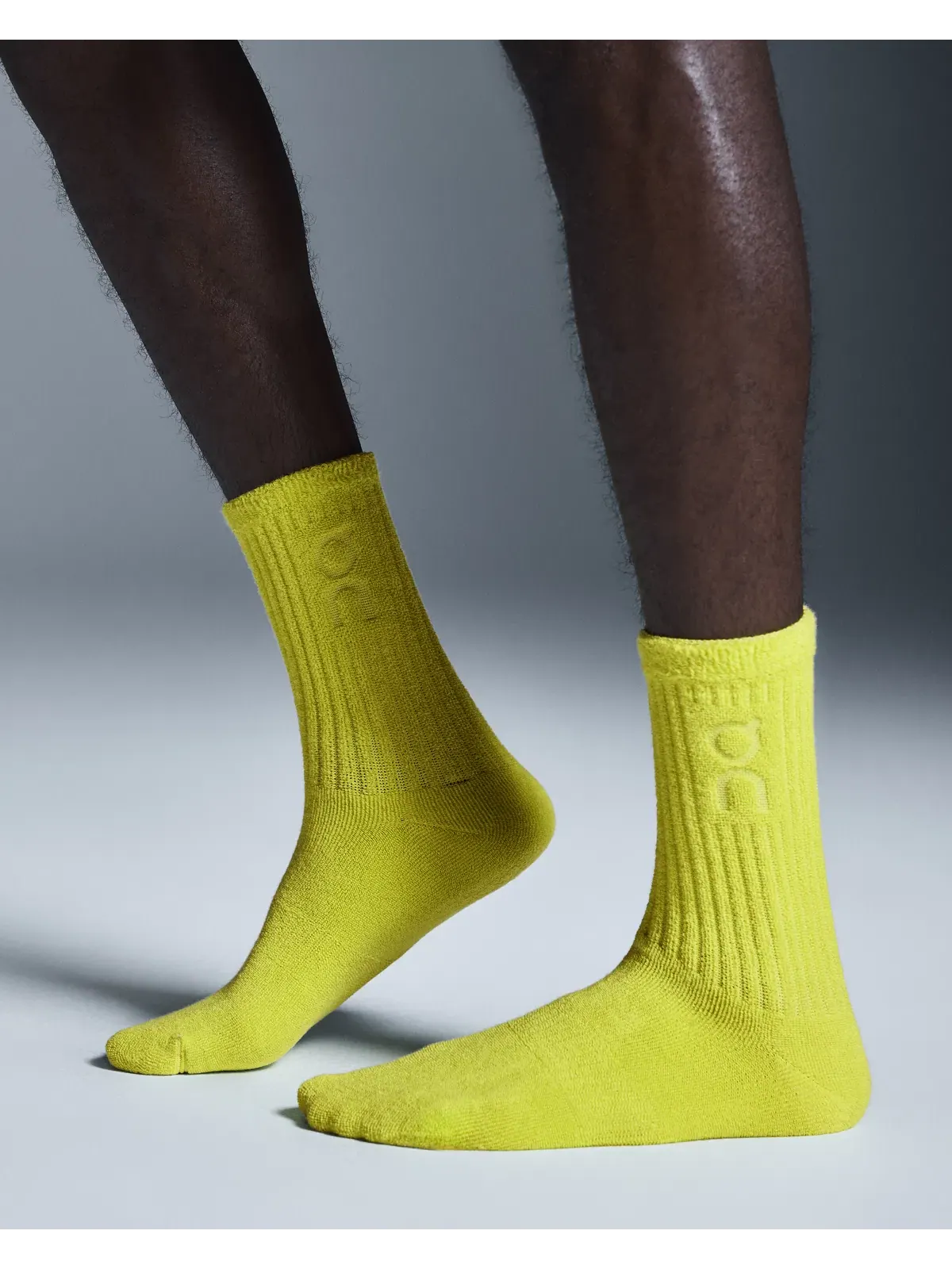 Носки с поддержкой свода стопы Terry Sock High On — изображение 3 из 5, лаймовый
