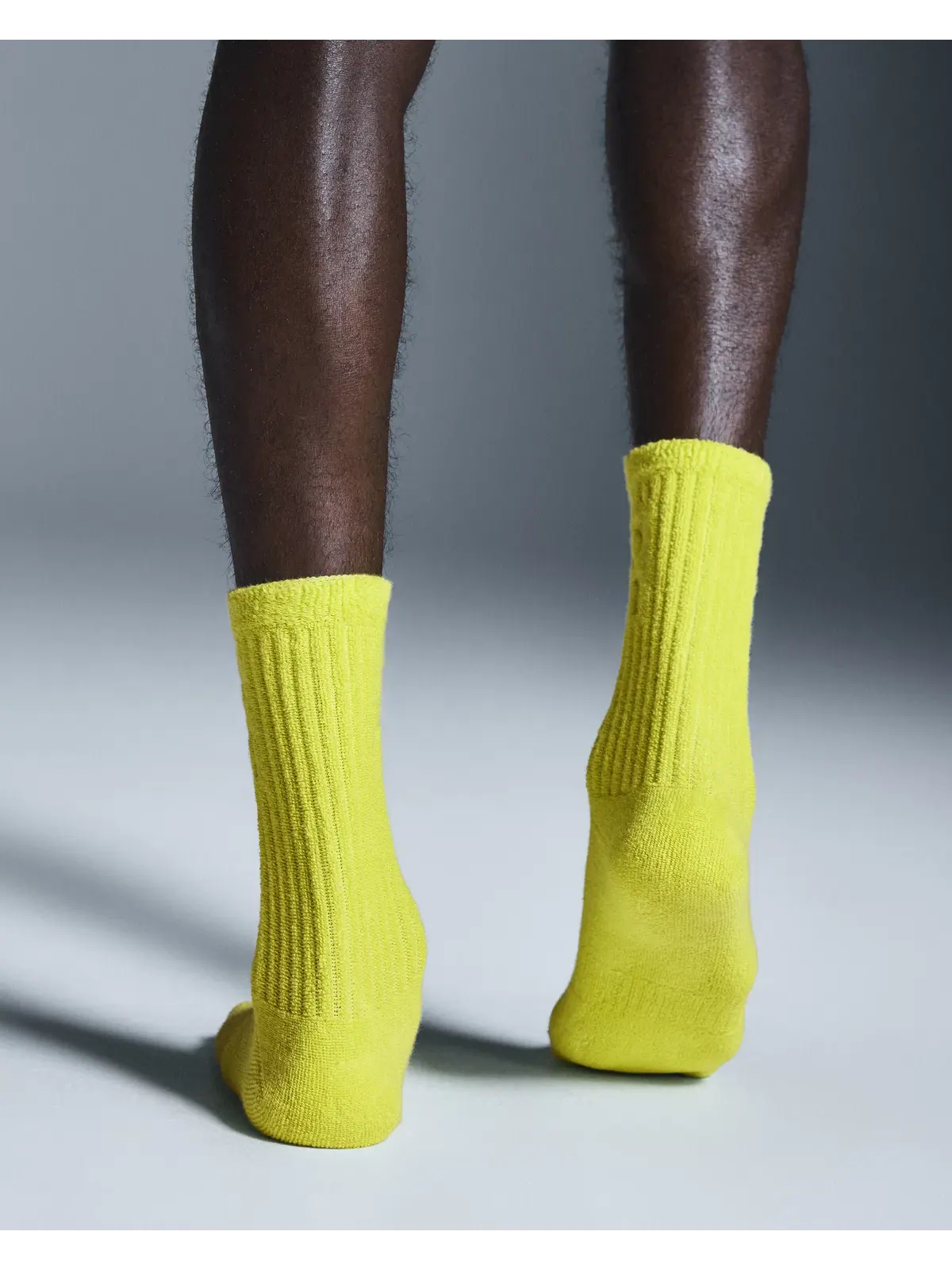 Носки с поддержкой свода стопы Terry Sock High On — изображение 4 из 5, лаймовый