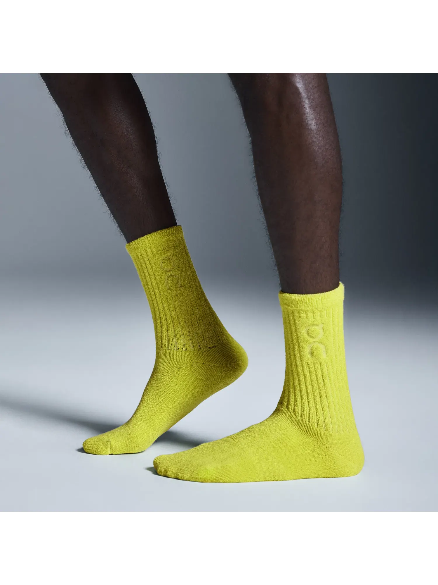 Носки с поддержкой свода стопы Terry Sock High On — изображение 5 из 5, лаймовый