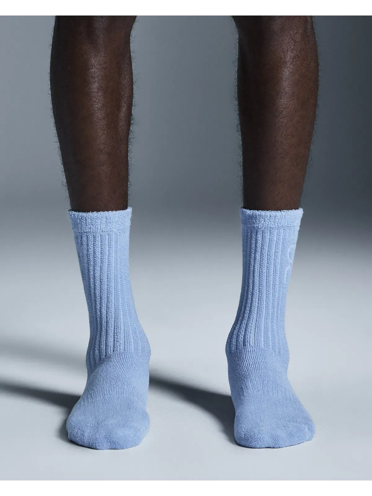Носки с поддержкой свода стопы Terry Sock High On, Stratosphere — изображение 2 из 5, голубовато-серый