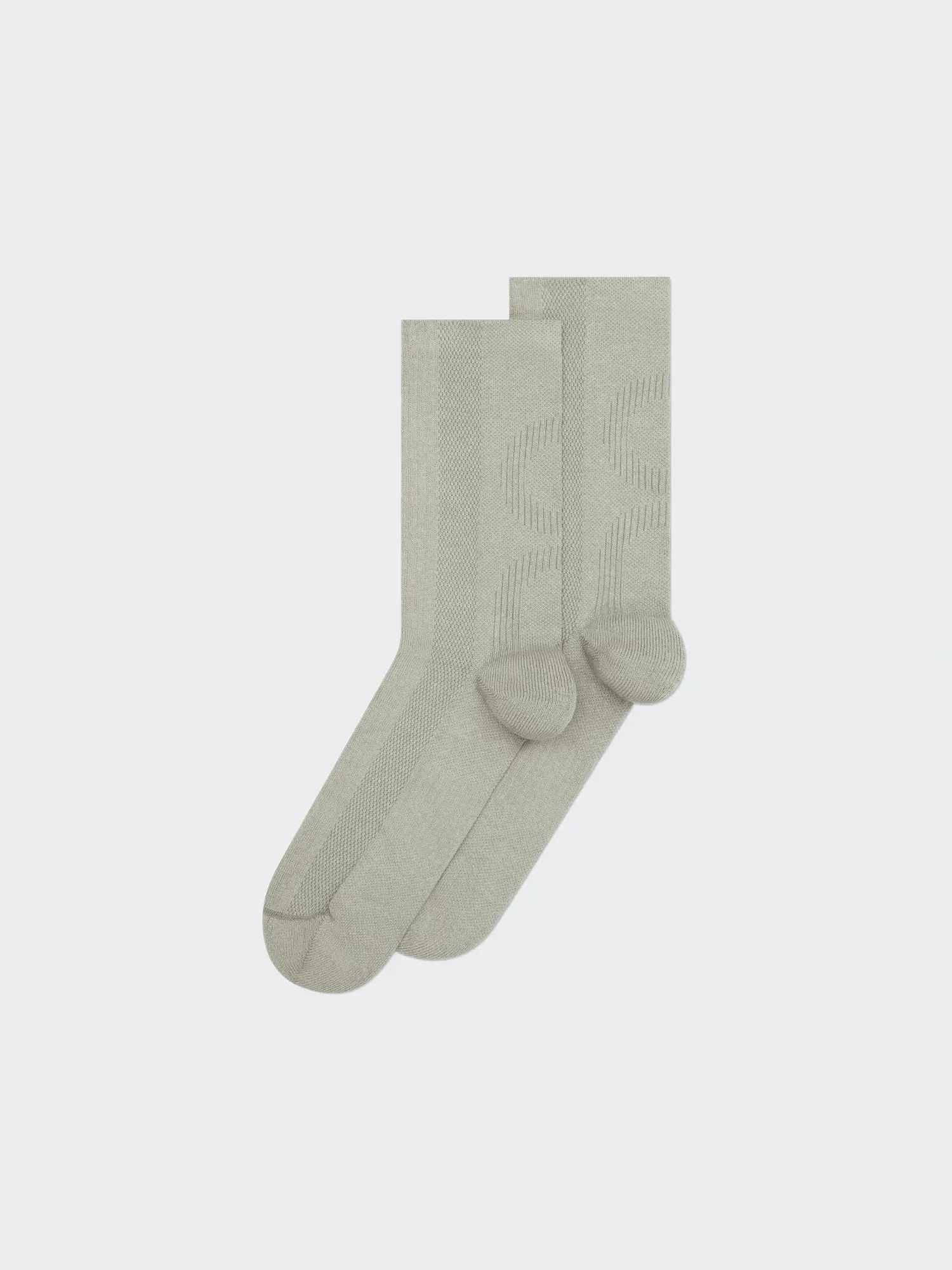 Носки высокие с амортизацией Hybrid Sock High 2P On, Brume — изображение 5 из 5, дымчато-серый