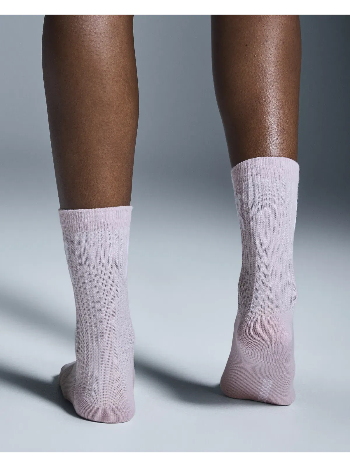 Носки высокие с логотипом, набор из 3 пар, модель Logo Sock High 3P, On, Mauve Raspberry — изображение 4 из 5