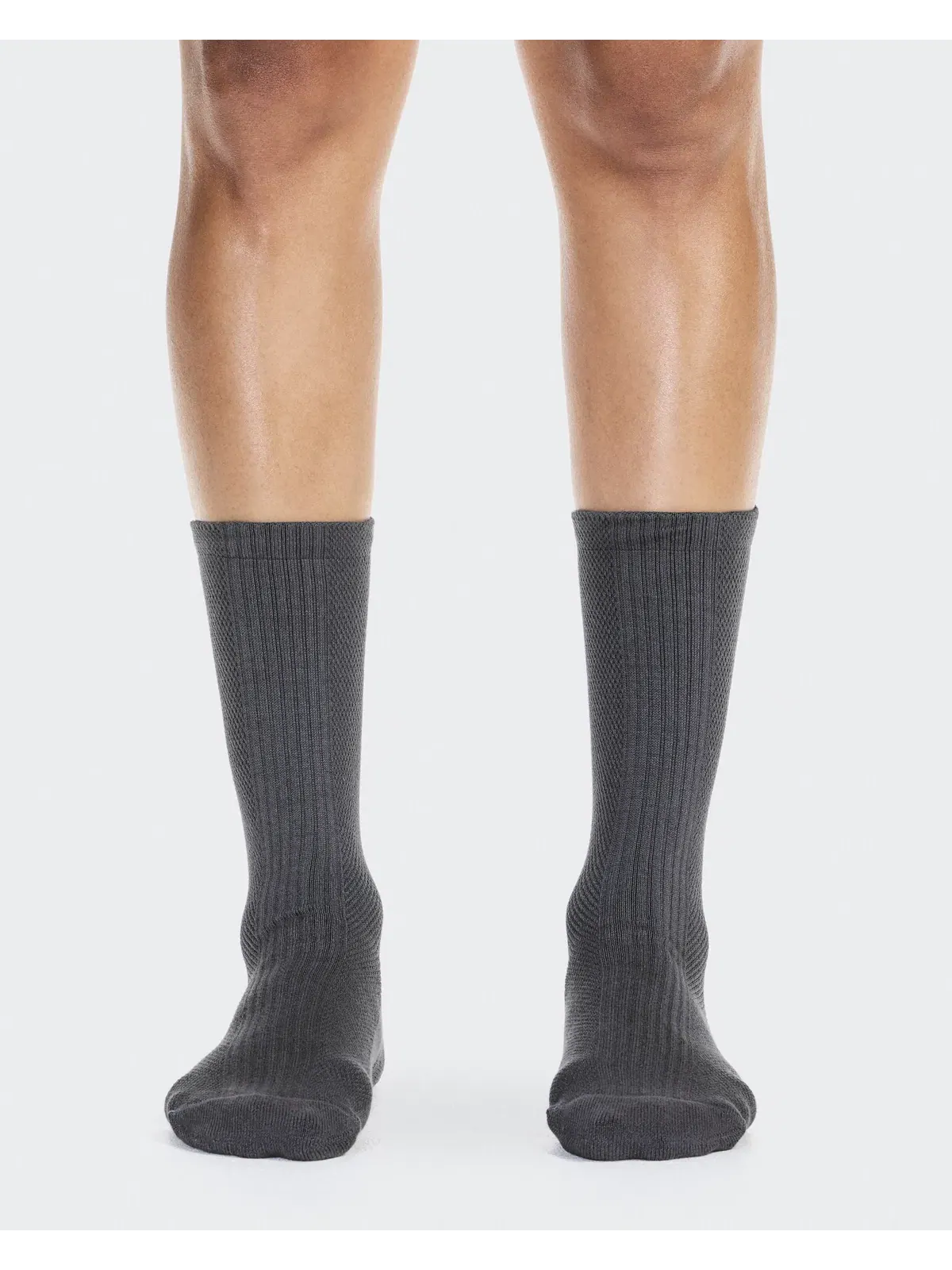 Носки спортивные высокие с амортизацией Hybrid Sock High 2P On — изображение 2 из 4, затмение