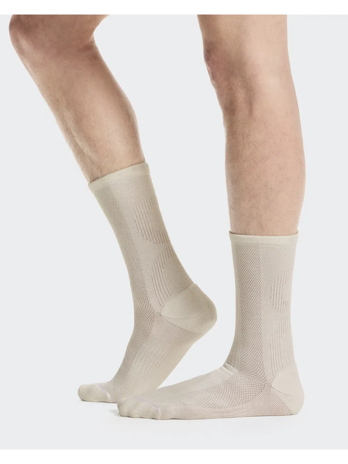 Носки спортивные с амортизацией Hybrid Sock High 2P On — изображение 3 из 5, белый