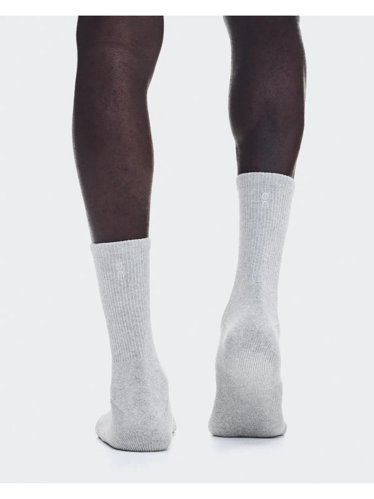 Носки комплект из двух пар с махровой стопой Club Sock High On — изображение 4 из 5, серый