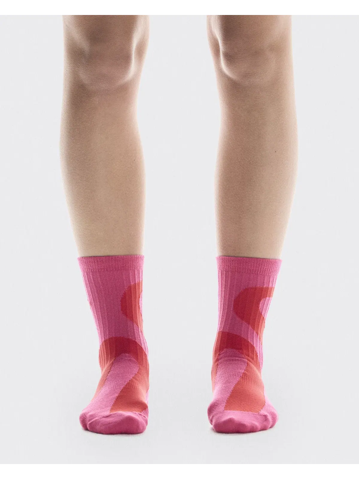Носки комплект из двух пар с логотипом Liquid Logo Sock High On — изображение 2 из 5, розовый