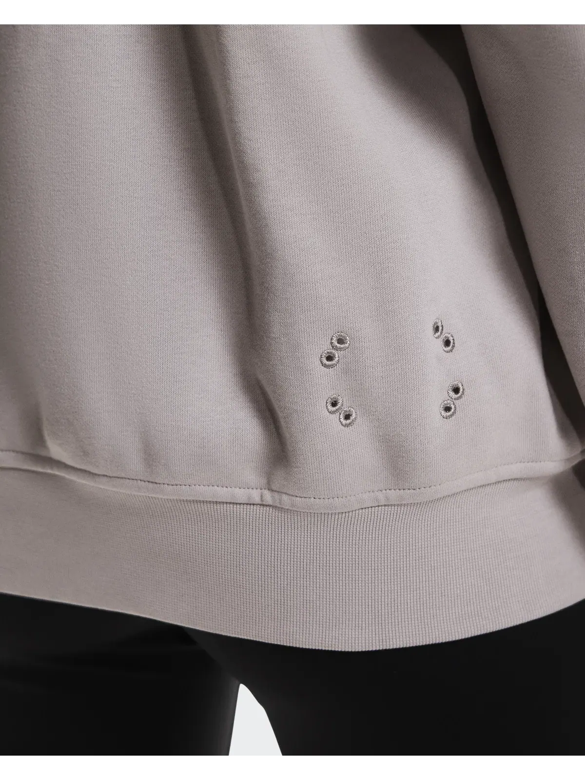 Женский свитшот на молнии с высоким воротом Club Collective 1/4 Zip On, Ore — изображение 6 из 9, землисто-коричневый