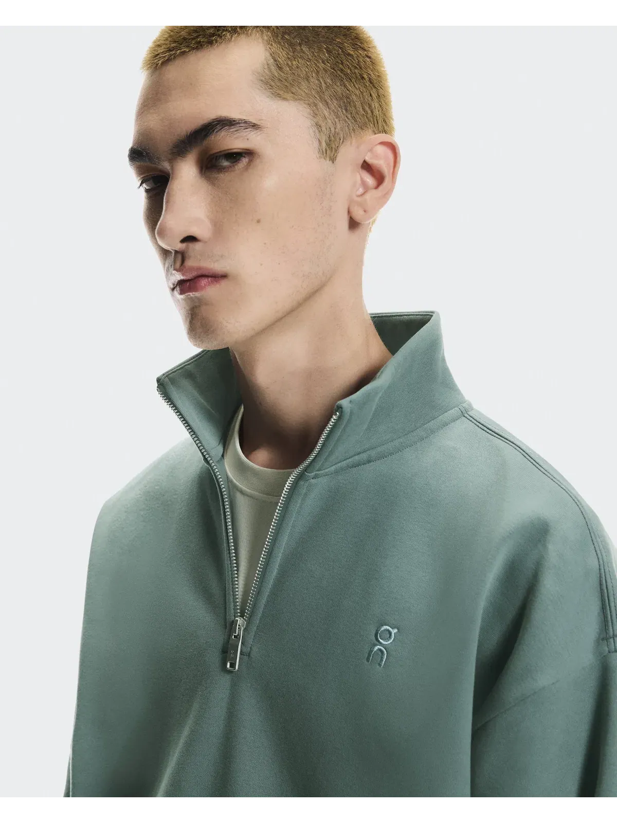Мужской свитшот на молнии с высоким воротом Club Collective 1/4 Zip On — изображение 5 из 9, приливной