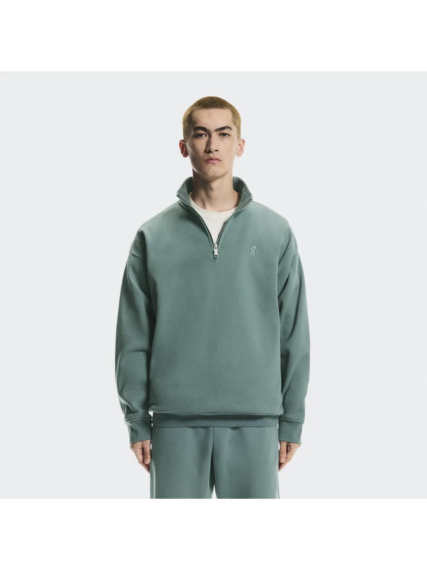 Мужской свитшот на молнии с высоким воротом Club Collective 1/4 Zip On — изображение 9 из 9, приливной