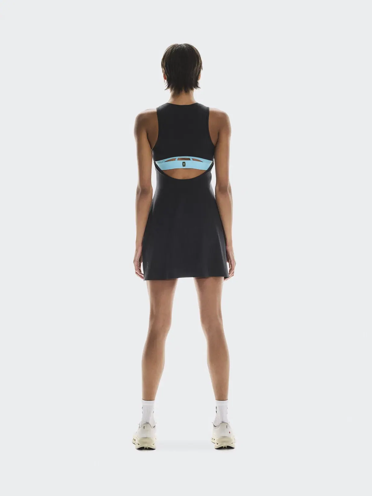 Женское платье для тренировок с открытой спиной Studio Dress On — изображение 3 из 8, черный