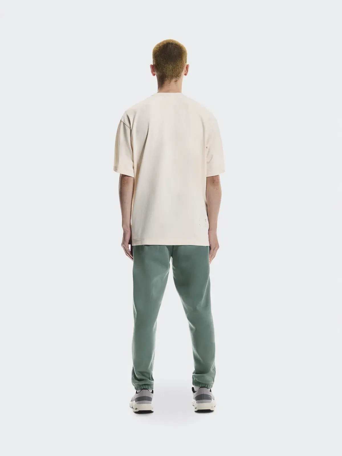 Мужская футболка с вышивкой Club Collective-T On — изображение 3 из 8, бежевый